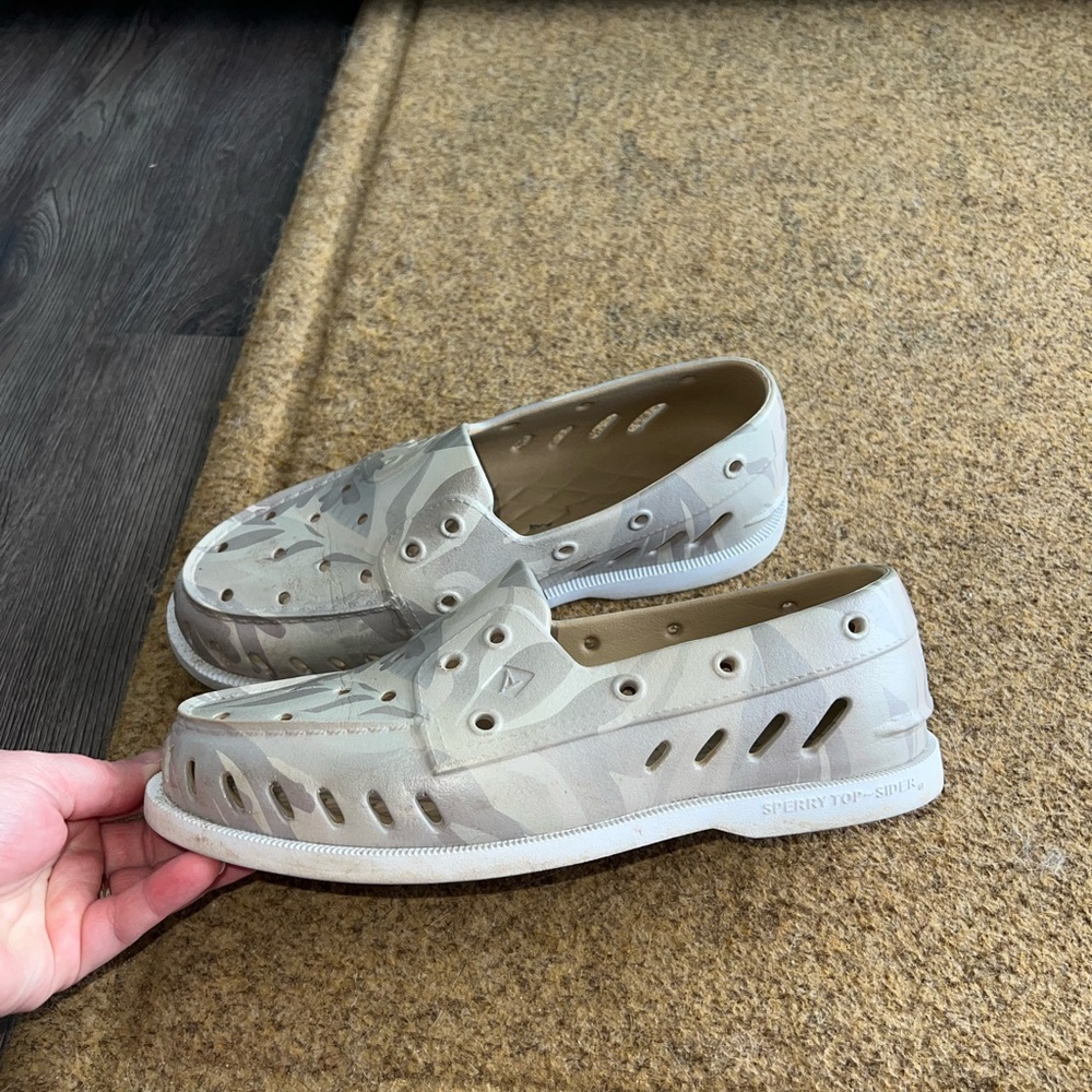 Sperry Camouflage Slip-On Loafers